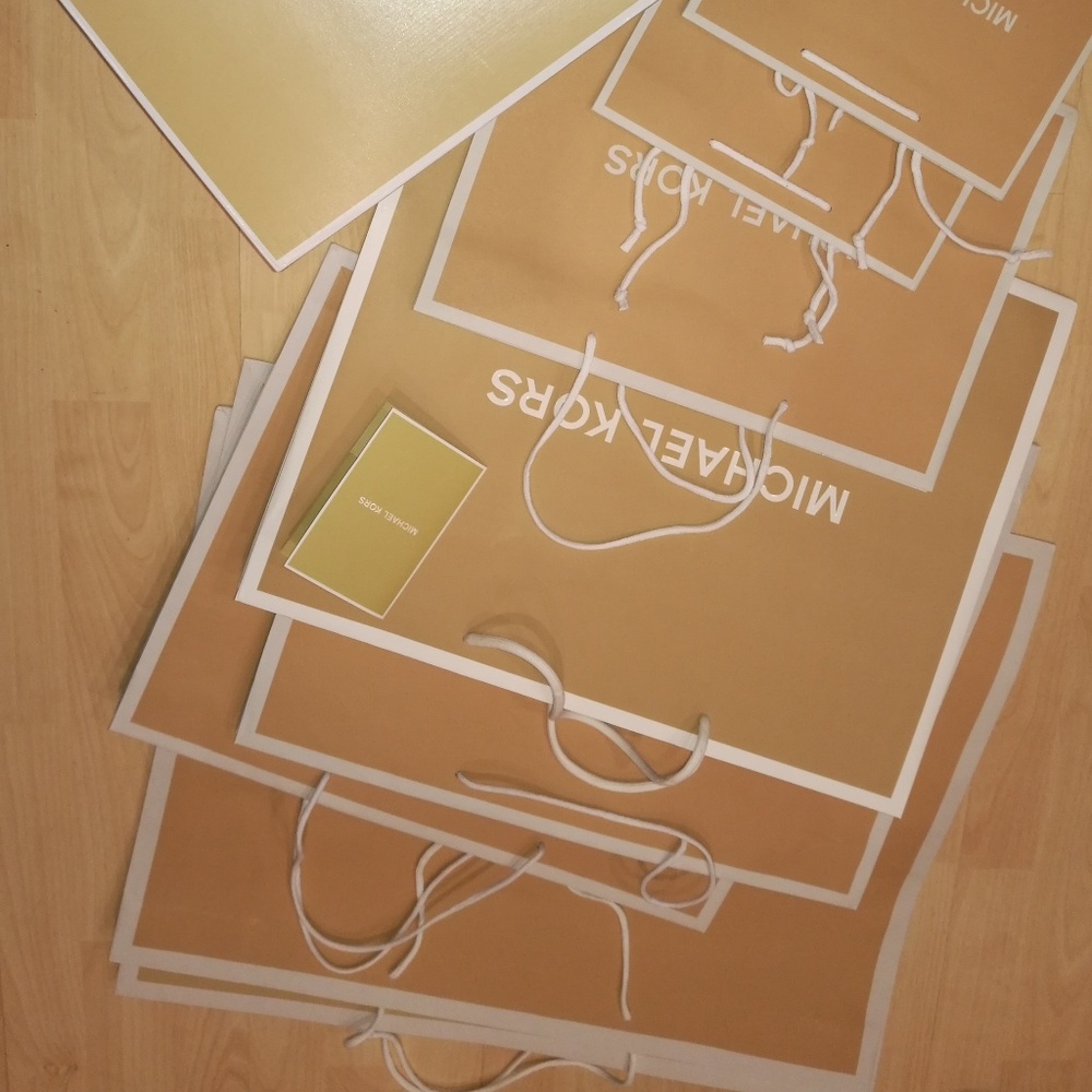 Bundle of Michael Kors shopping bag